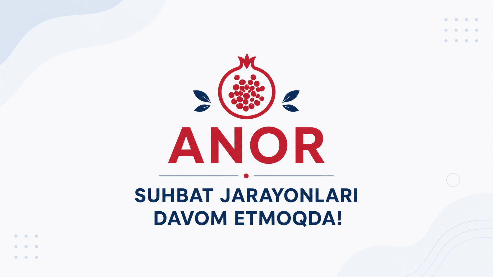 “ANOR” loyihasi ishtirokchilari uchun navbatdagi suhbat kunlari belgilandi!